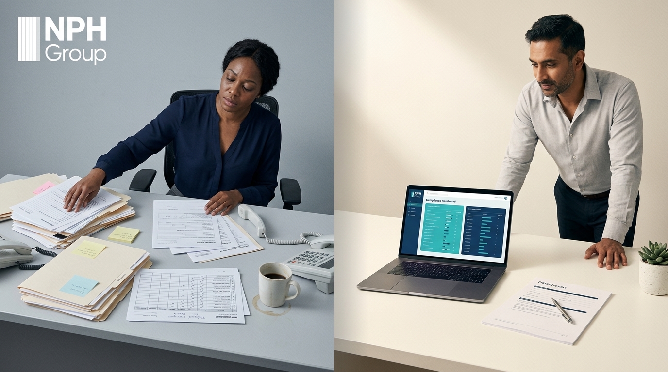 How a self‑running occupational health system cuts admin without losing clinical judgement